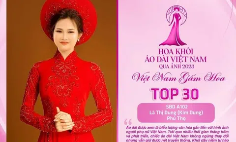 Người đẹp Kim Dung – Lọt Top 30 Hoa Khôi Áo Dài Việt Nam qua ảnh 2023 xinh đẹp, tài giỏi