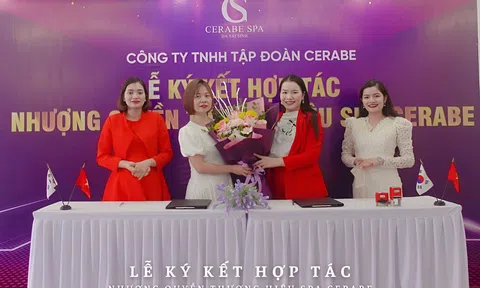 Chúc mừng tân giám đốc Spa Cerabe Nguyễn Thị Ánh ký kết sở hữu 1 cơ sở Spa Cerabe tại Hà Nội