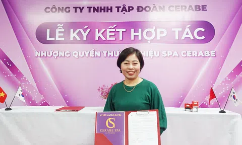Lễ ký kết hợp tác giữa Chuỗi nhượng quyền thương hiệu Spa Cerabe và Đại lý Đặng Thị Bích Nguyên.
